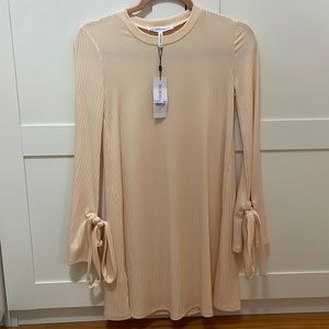 BCBG cream/light pink dress